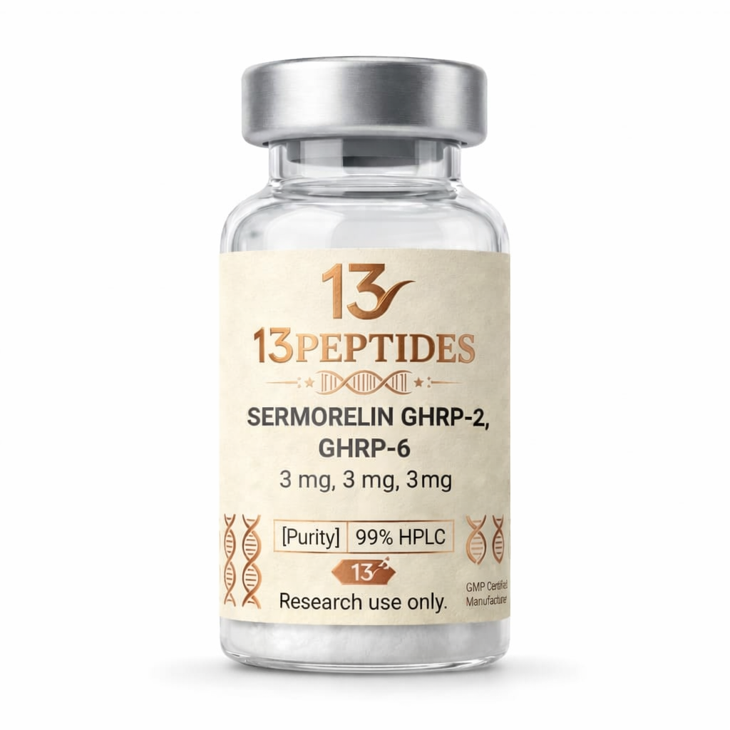Sermorelin & GHRP-6 & GHRP-2 Blend (9mg)